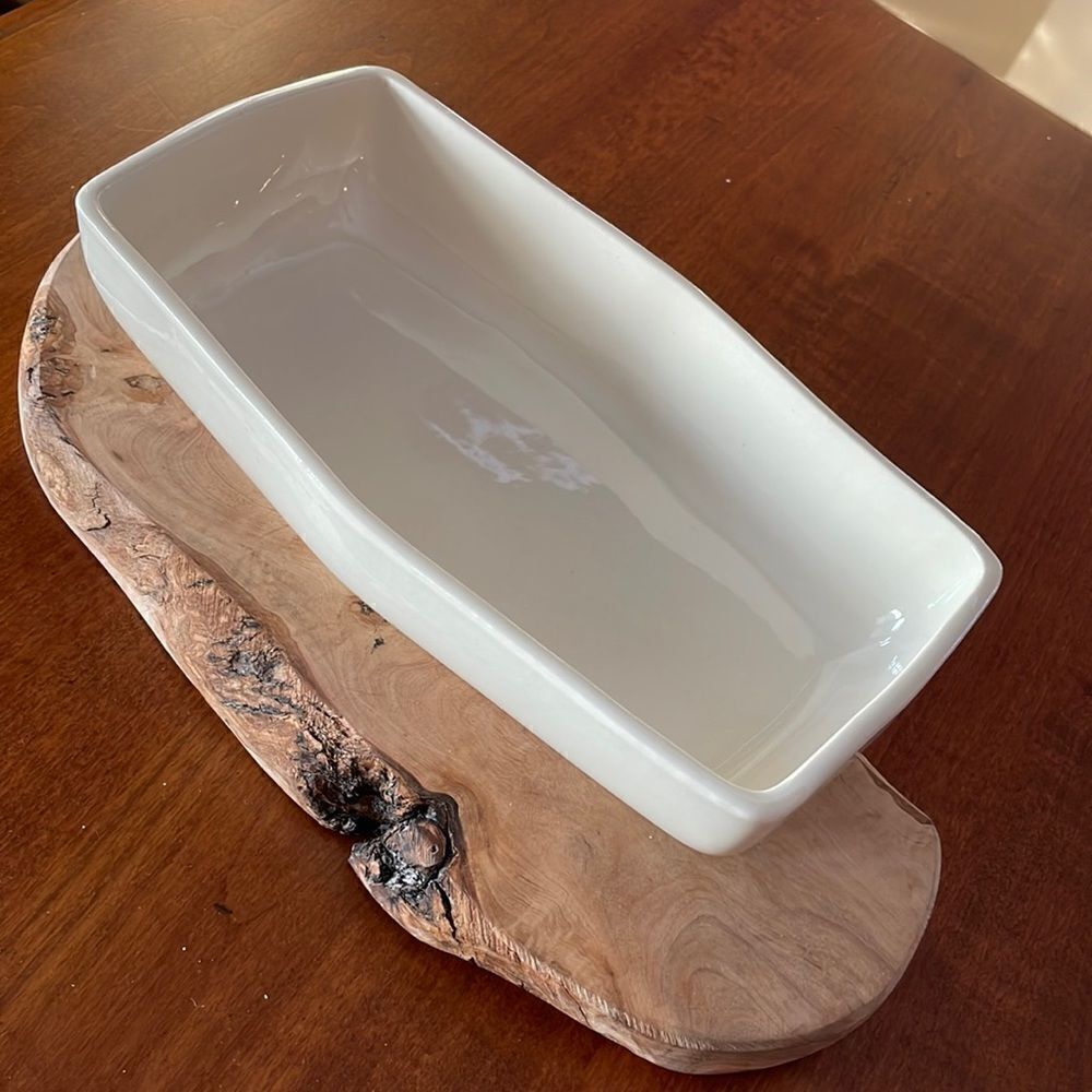 Vintage Red Wing Pottery Rectangle Bowl / Planter